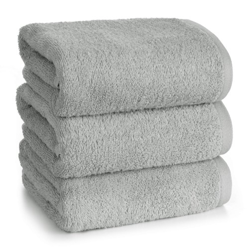 Ręcznik 30x50 500g 100% Bawełna Basic2 Srebrny Eurofirany