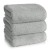 Ręcznik 30x50 500g 100% Bawełna Basic2 Srebrny Eurofirany