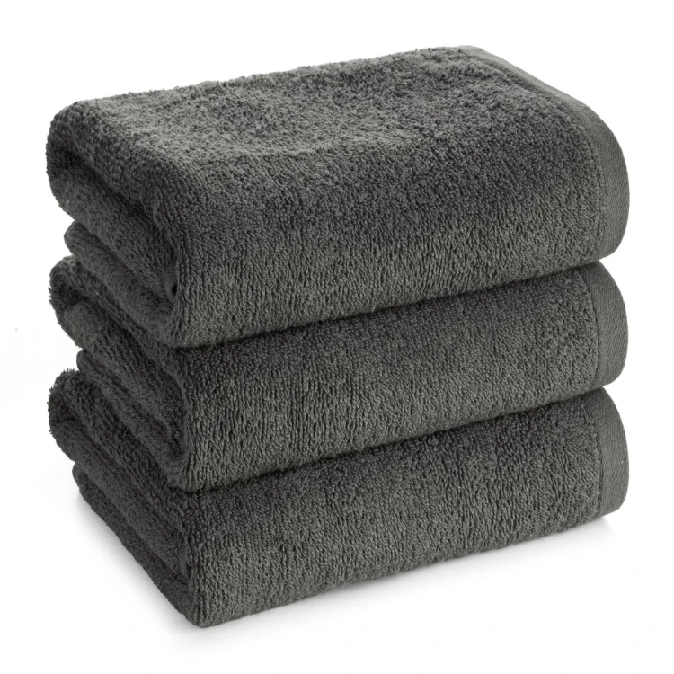 Ręcznik 30x50 500g 100% Bawełna Basic2 Stalowy Eurofirany