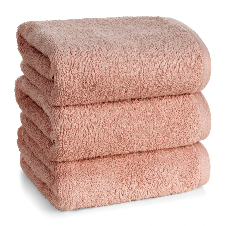 Ręcznik 50x90 500g 100% Bawełna Basic2 Ciemny Różowy Eurofirany