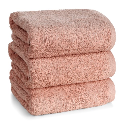 Ręcznik 70x140 500g 100% Bawełna Basic2 Ciemny Różowy Eurofirany