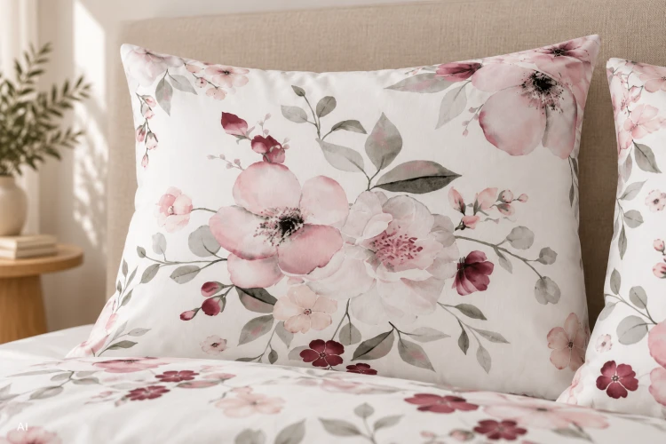 Pościel 160x200 + 2 Poszewki 100% Bawełna P1474 Harmony Collection Famitex