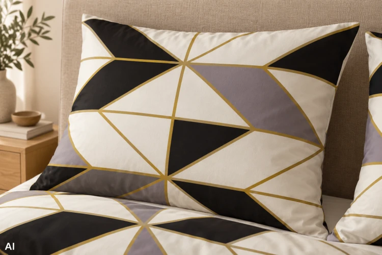 Pościel 160x200 + 2 Poszewki 100% Bawełna P1808 Harmony Collection Famitex