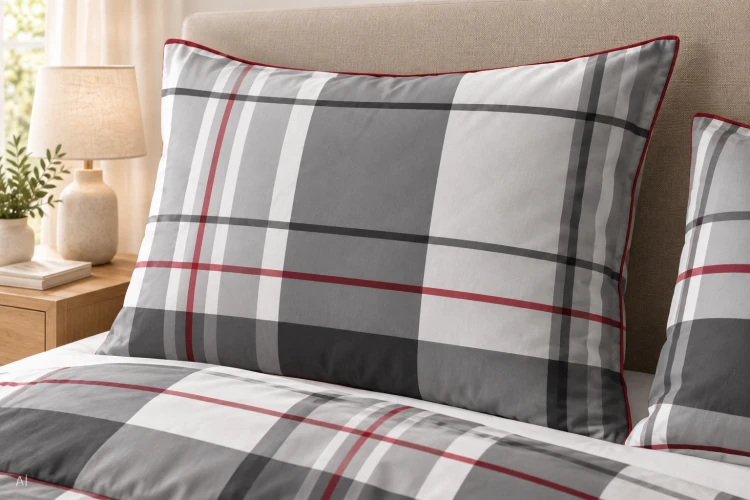 Pościel 160x200 + 2 Poszewki 100% Bawełna P1847 Harmony Collection Famitex