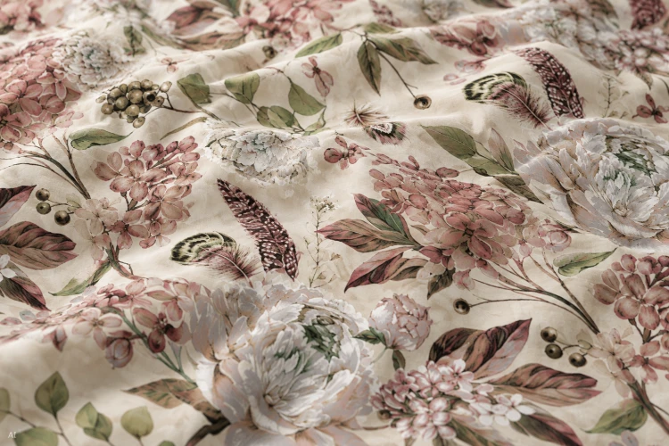 Pościel 160x200 + 2 Poszewki 100% Bawełna P1953 Harmony Collection Famitex
