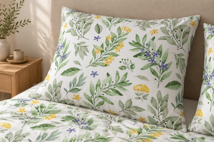 Pościel 160x200 + 2 Poszewki 100% Bawełna P1828 Harmony Collection Famitex