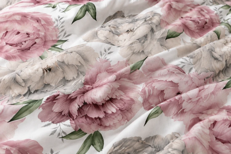 Pościel 160x200 + 2 Poszewki 100% Bawełna P1831 Harmony Collection Famitex