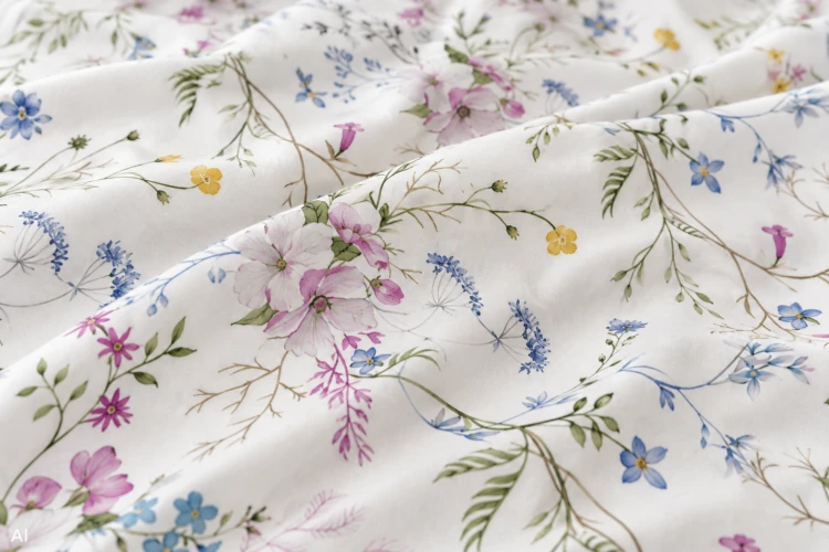 Pościel 160x200 + 2 Poszewki 100% Bawełna P1677 Harmony Collection Famitex