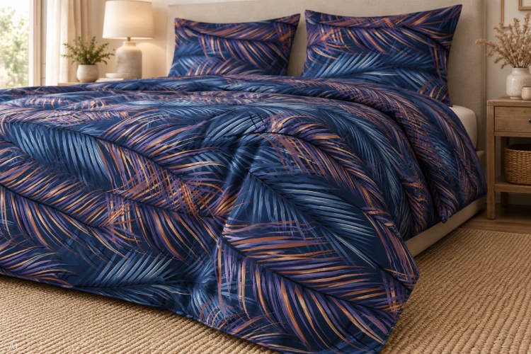 Pościel 160x200 + 2 Poszewki 50x70 100% Bawełna P1730 Harmony Collection Famitex