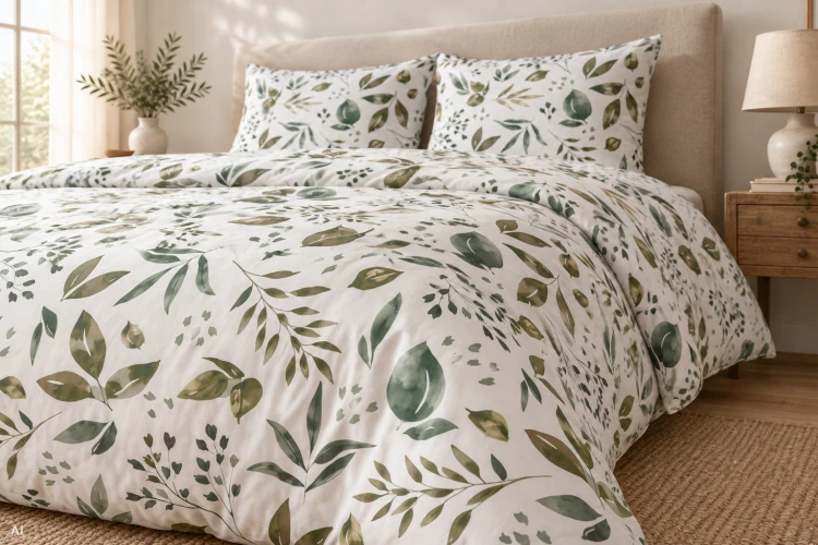 Pościel 160x200 + 2 Poszewki 100% Bawełna P1749 Harmony Collection Famitex