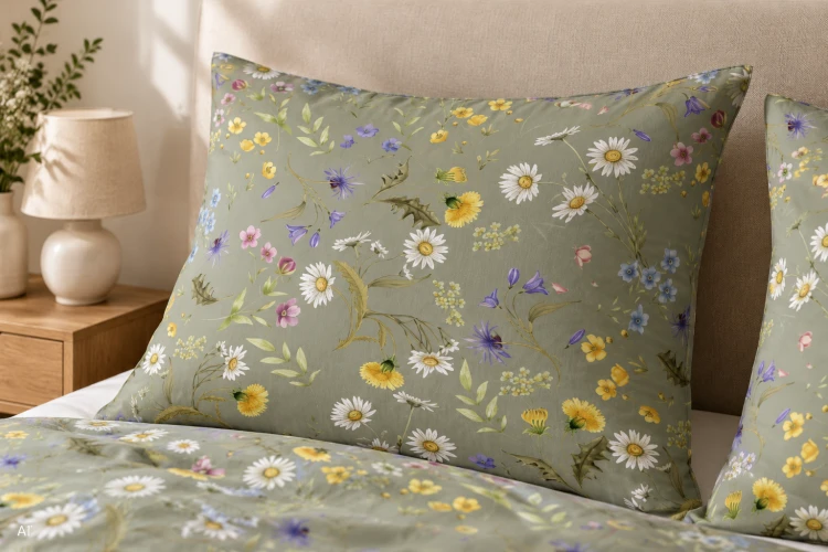 Pościel 160x200 + 2 Poszewki 100% Bawełna P2016 Harmony Collection Famitex