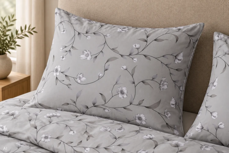 Pościel 160x200 + 2 Poszewki 100% Bawełna P2055 Harmony Collection Famitex