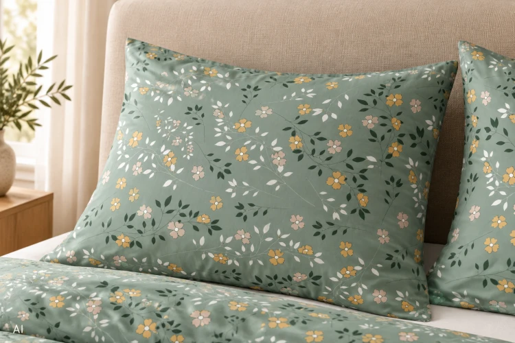Pościel 160x200 + 2 Poszewki 100% Bawełna P2067 Harmony Collection Famitex