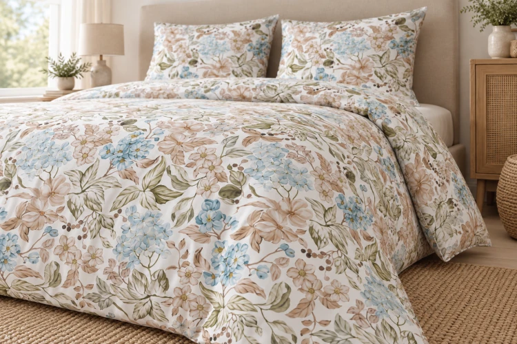 Pościel 160x200 + 2 Poszewki 100% Bawełna P2110 Harmony Collection Famitex