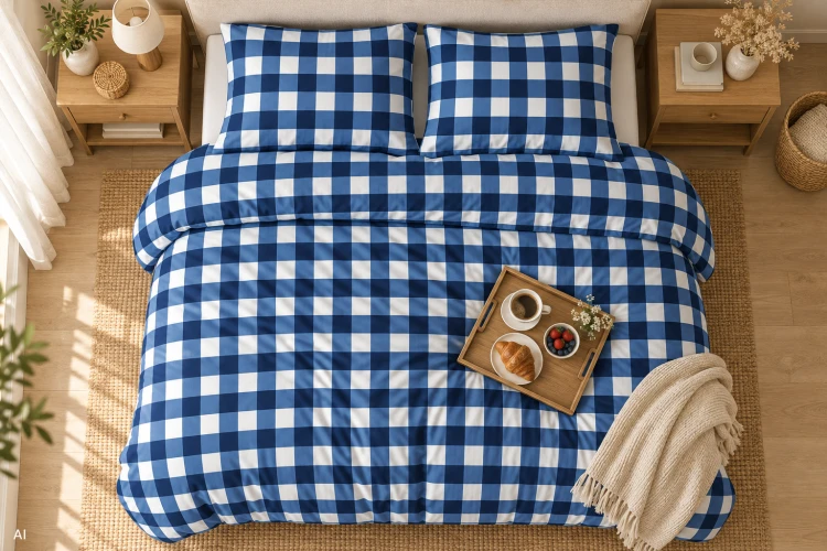 Pościel 160x200 + 2 Poszewki 100% Bawełna P2112 Harmony Collection Famitex