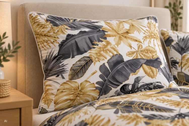 Pościel 160x200 + 2 Poszewki 50x70 100% Bawełna P1495 Harmony Collection Famitex