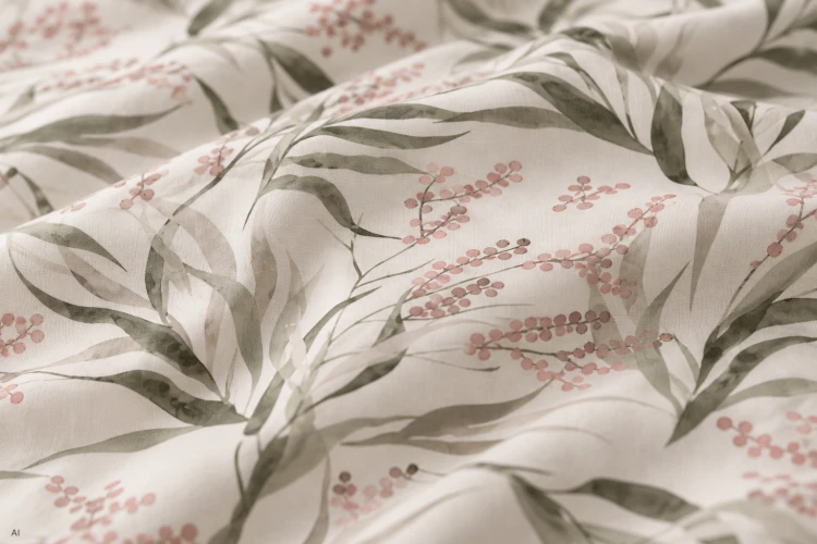 Pościel 140x200 + 2 Poszewki 100% Bawełna P1941 Harmony Collection Famitex