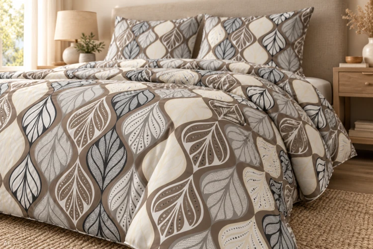 Pościel 160x200 + 2 Poszewki 100% Bawełna P1898 Harmony Collection Famitex