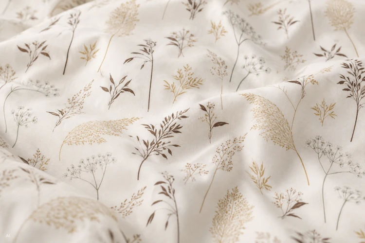 Pościel 140x200 + 2 Poszewki 100% Bawełna P1983 Harmony Collection Famitex