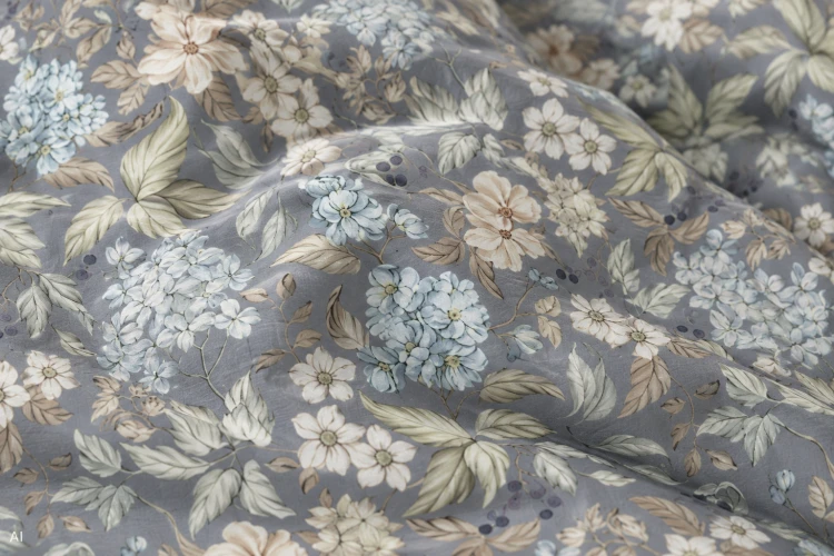 Pościel 140x200 + 2 Poszewki 100% Bawełna P2011 Harmony Collection Famitex