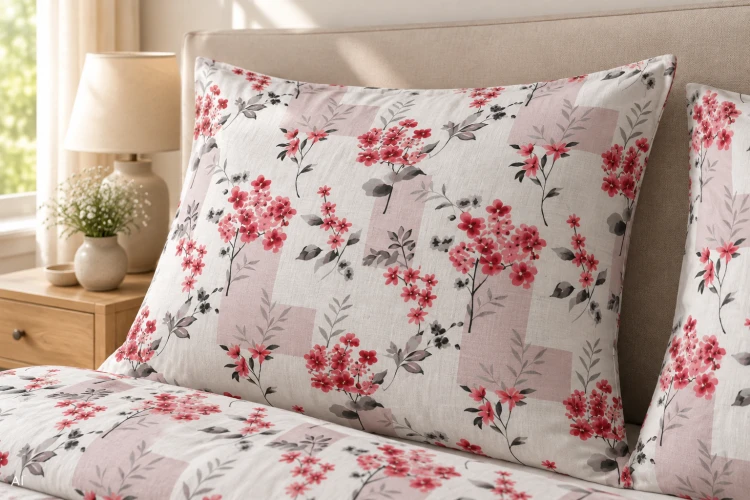 Pościel 180x200 + 2 Poszewki 100% Bawełna P2061 Harmony Collection Famitex