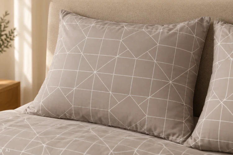Pościel 150x200 + 2 Poszewki 50x60 100% Bawełna P2052 Harmony Collection Famitex