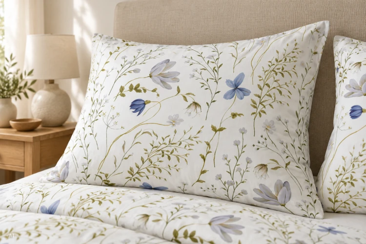 Pościel 150x200 + 2 Poszewki 50x60 100% Bawełna P2105 Harmony Collection Famitex