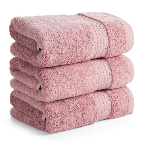 Ręcznik 30x50cm 610g Egipt Cotton Pudrowy Róż Eurofirany