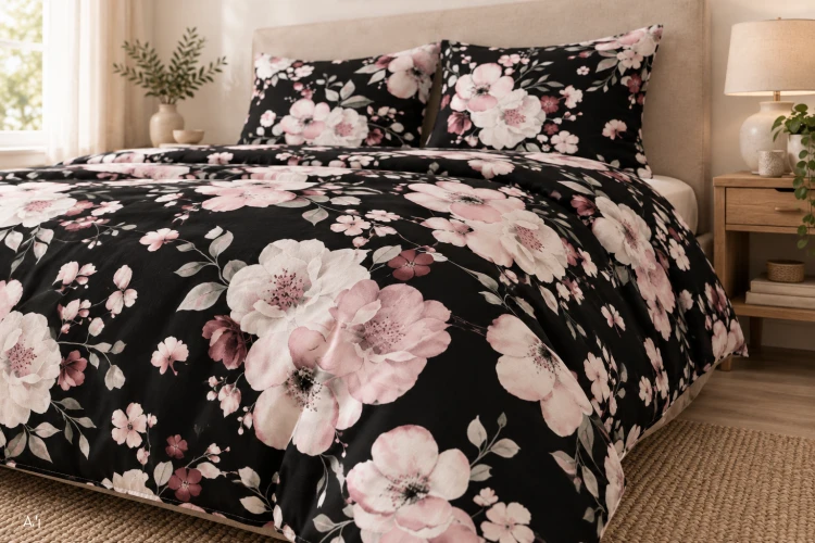 Pościel 160x200 + 2 Poszewki 50x70 100% Bawełna P1476 Harmony Collection Famitex