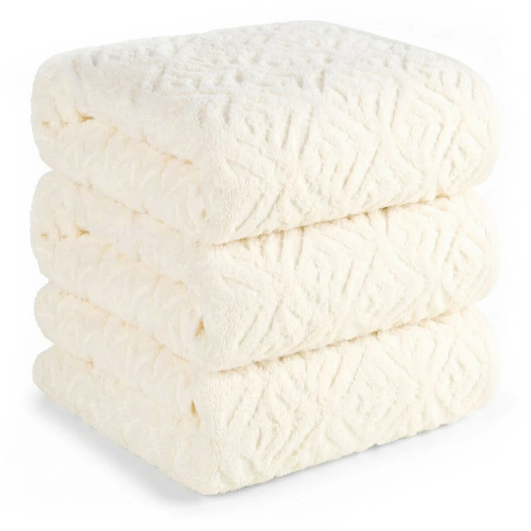 Ręcznik 50x90cm 610g Egipt2 Krem Eurofirany