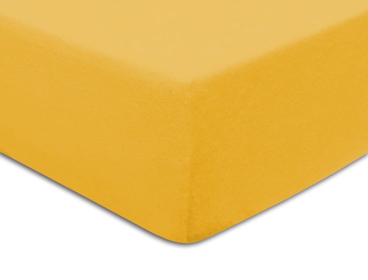 Prześcieradło z gumką 120x200 cm Bananowe Frotte Famitex