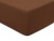 Prześcieradło z gumką 100x200 cm Brąz Frotte Famitex